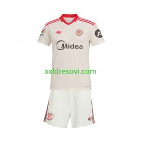 FC Sevilla Retro Domaći Dječji Nogometni Dres 2025-2026